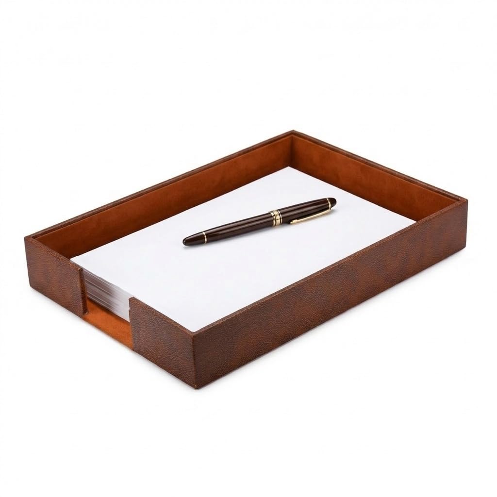 Paper Tray Document Organizer File Organizer Office Table Accessories Office Organizer Office Accessories Stationary Paper Tray,Desk Table,Desk Organiser Office Tray. (Tan)