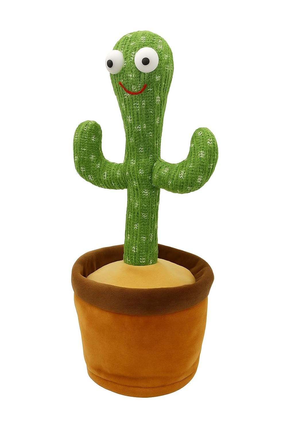 Talking Cactus Baby Toy | Dancing& Singing Cactus Toy with Repeat & Recording Features | Educational Funny Plush Toy for Toddlers & Kids | Home Decor & Gift Idea (1 Year Warranty)