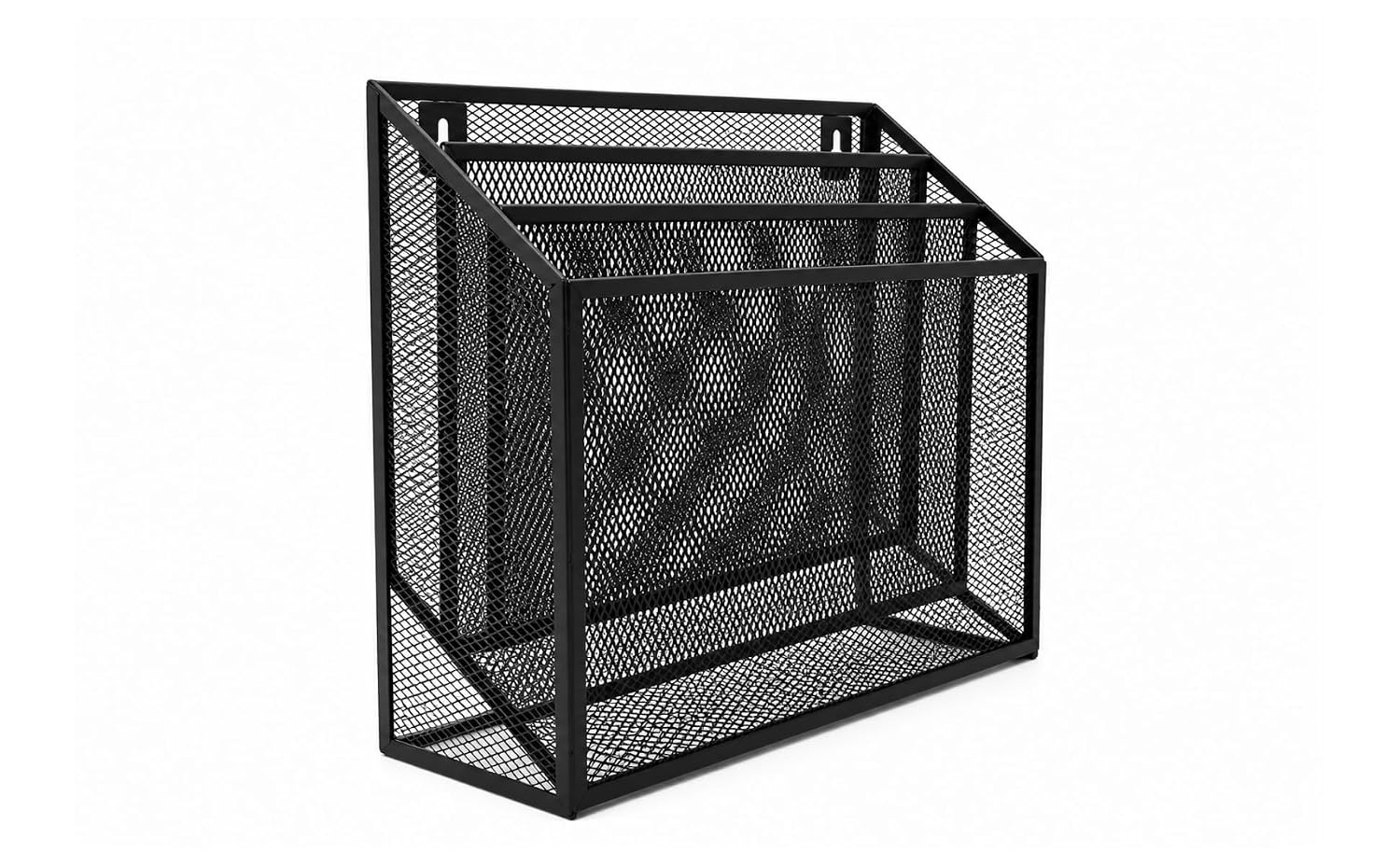 Wall-Mount Mesh File Organizer – Space-Saving Document Storage for Office & Home Use